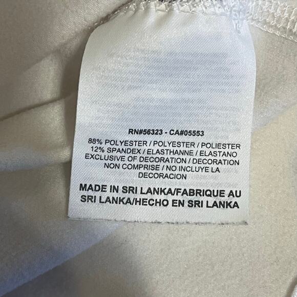 Nike white pro combat dri fit pull over - men’s size large - Picture 6 of 7